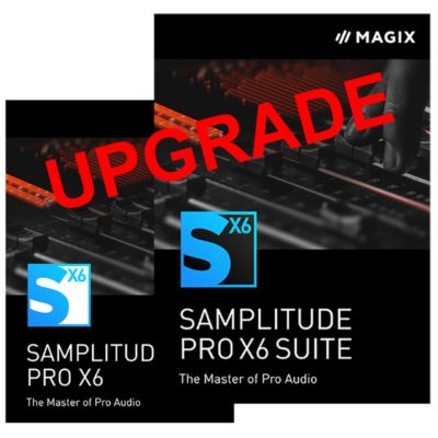 Samplitude Pro X6 y Pro X6 Suite actualizaciones