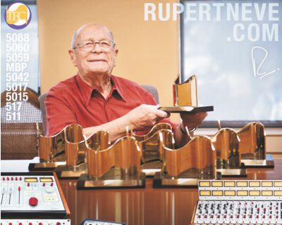 Rupert Neve vuelve a ganar los TEC Awards