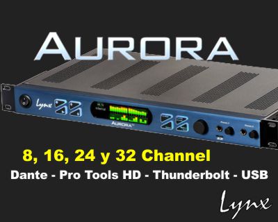 Los nuevos convertidores Aurora(n) de Lynx