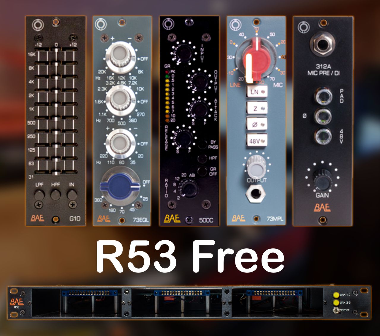 BAE R53 Rack FREE. Special offer!