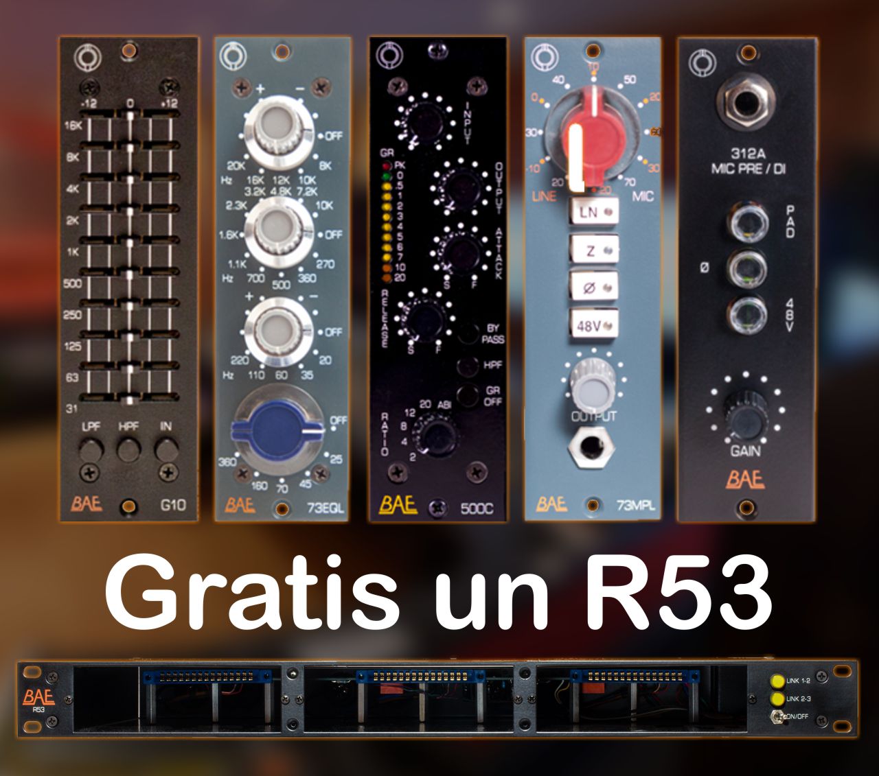 BAE R53 Rack GRATIS. ¡Oferta especial!