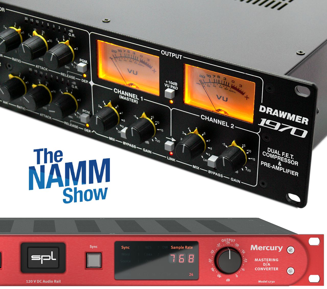 Drawmer y SPL Audio en NAMM 2020