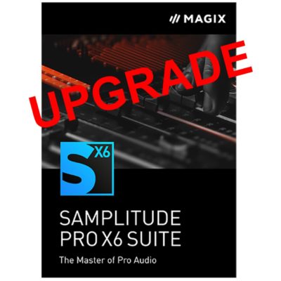 Samplitude Pro X6 Suite actualizacíón